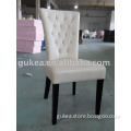 Leather upholstery wooden restaurant chair GK290-1